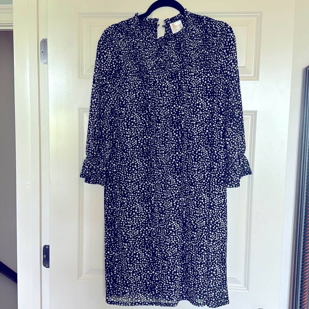 Siren Lily Black and White Polka Dot Dress